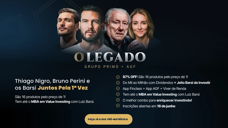 Oferta especial AGF aniversário 2026